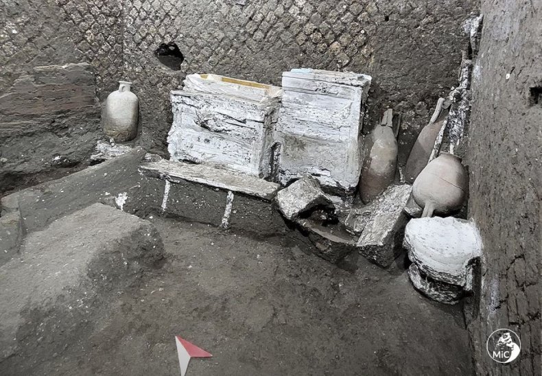 Slaves bedroom in Pompeii