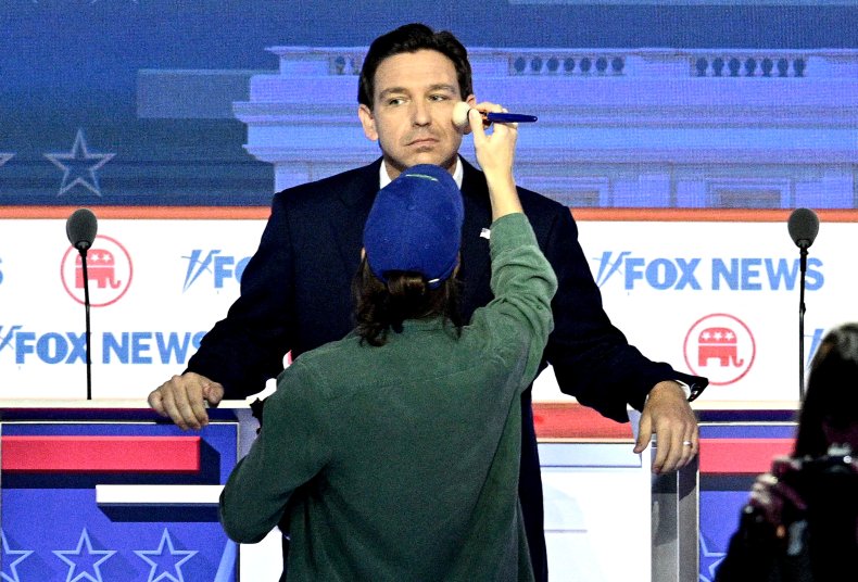 Il trucco di Ron DeSantis è stato ritoccato