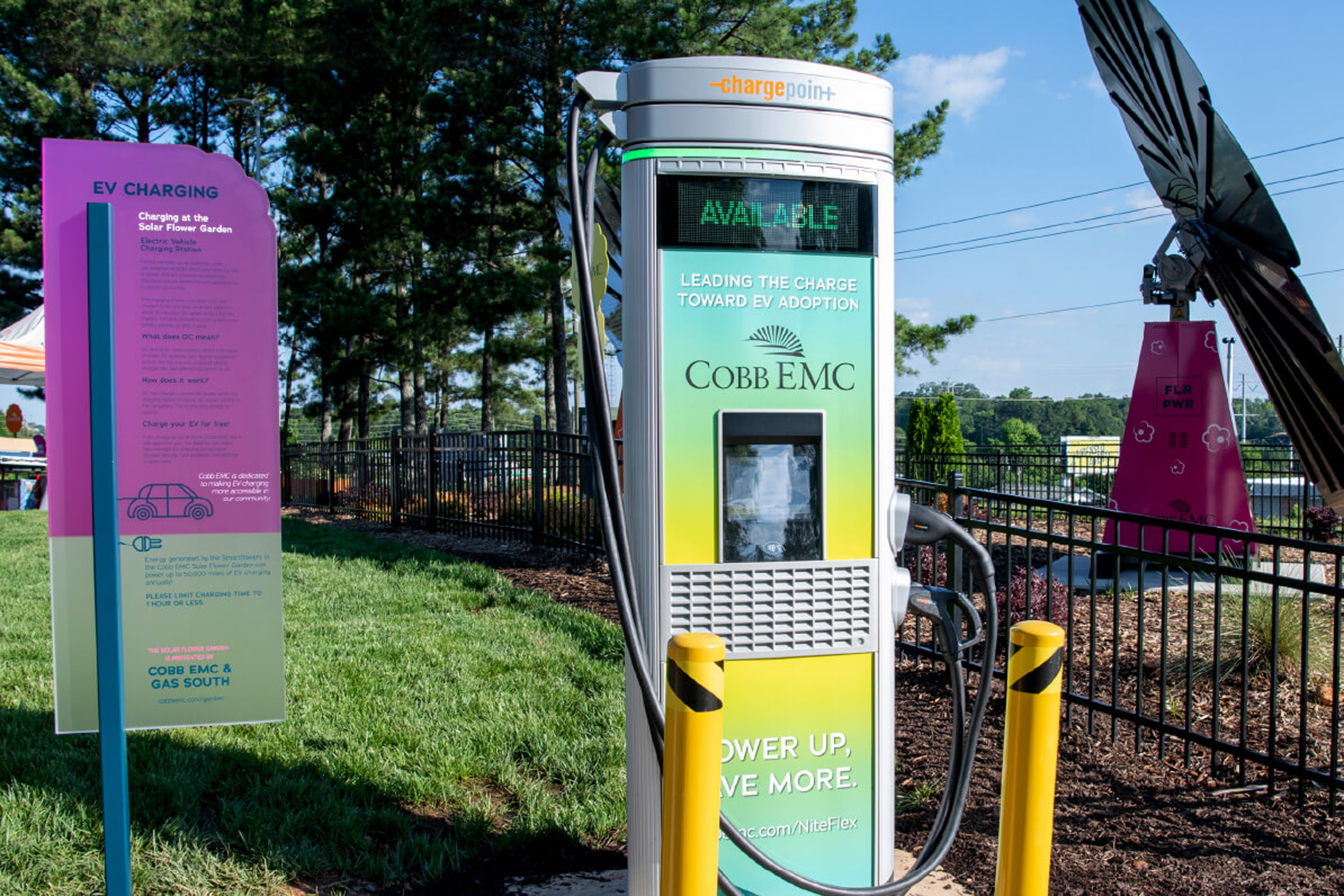 Ev deals charge point