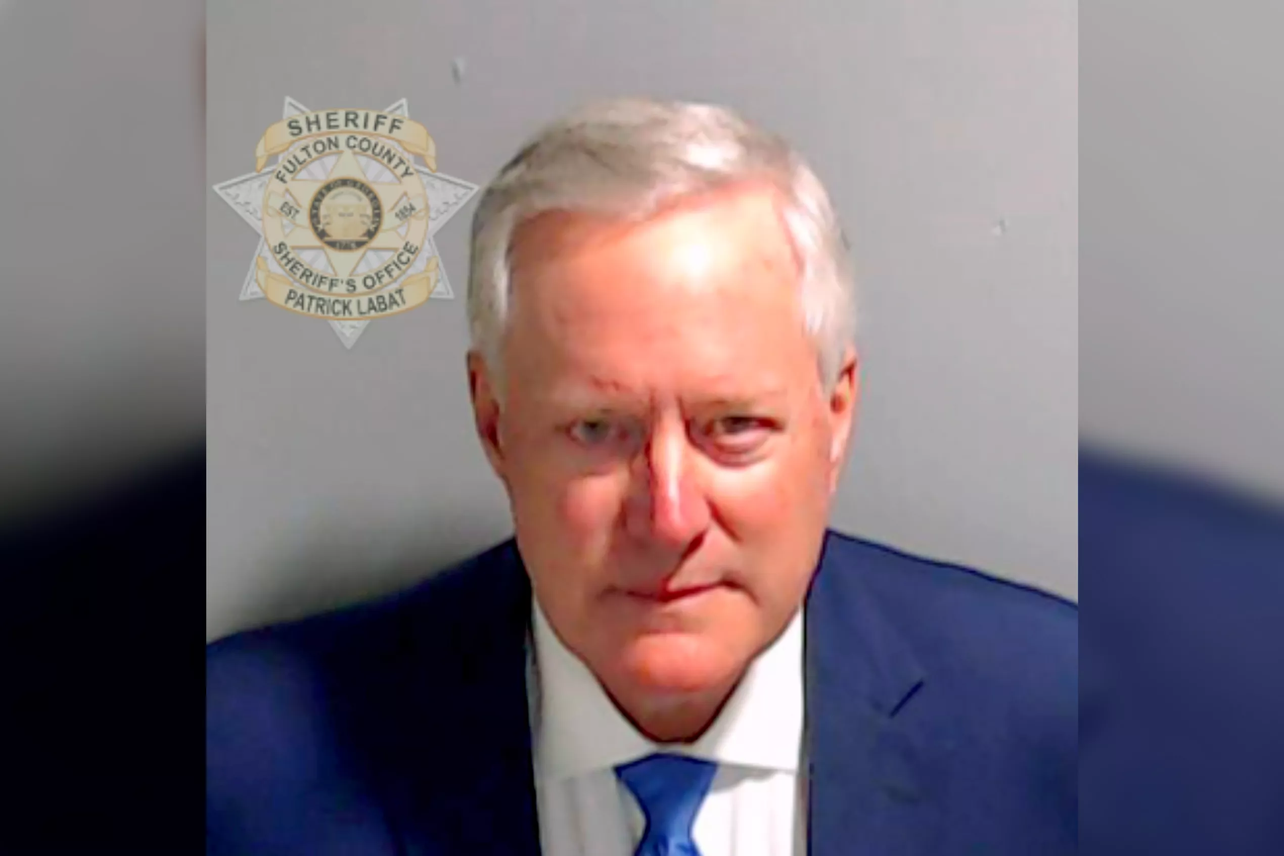 Mark Meadows Mugshot Released After Losing Court Battle - Vimarsana News