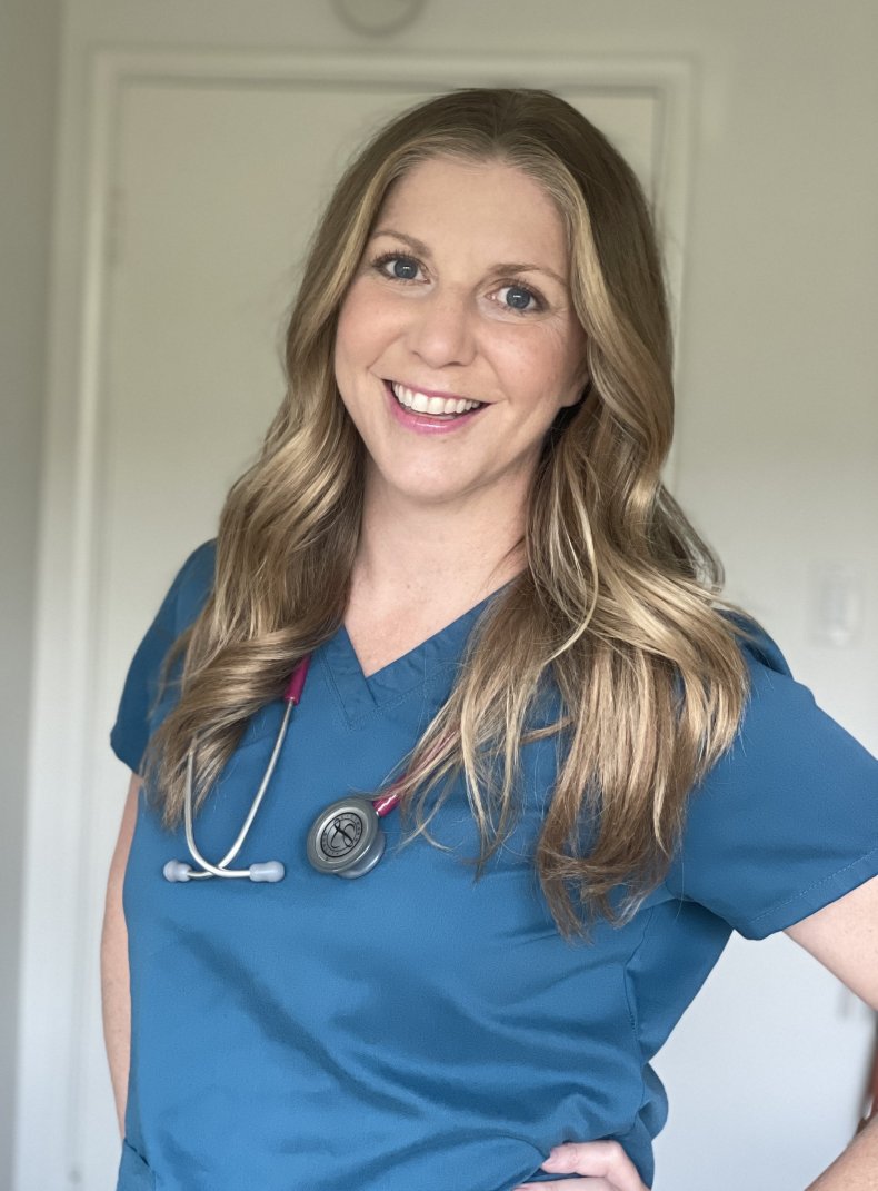 Julie McFadden is a hospice nurse