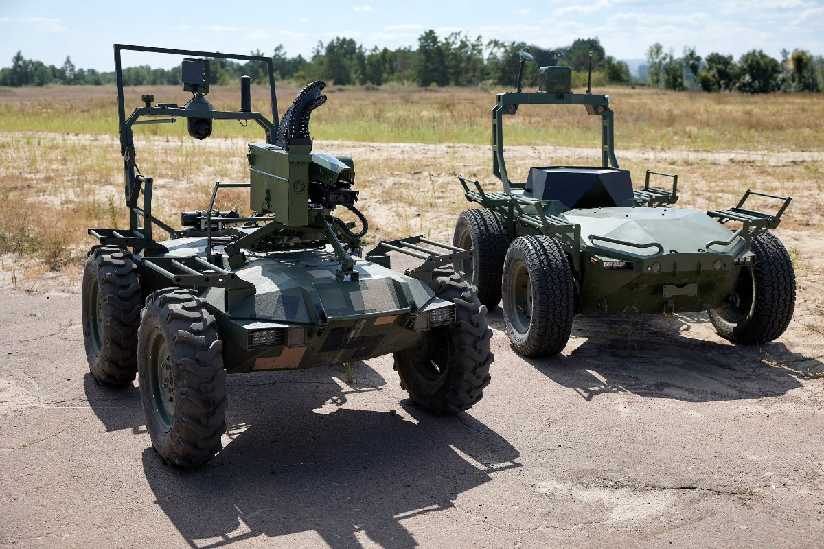 Ukraine Unveils New 'Kamikaze' Combat Robots Heading to War