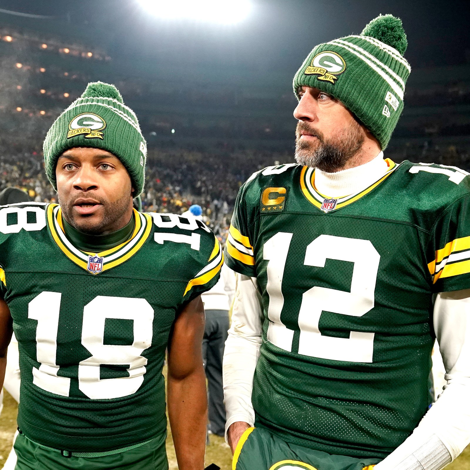 Hard Knocks' Clip Shows Aaron Rodgers' Reaction to Randall Cobb's Penalty