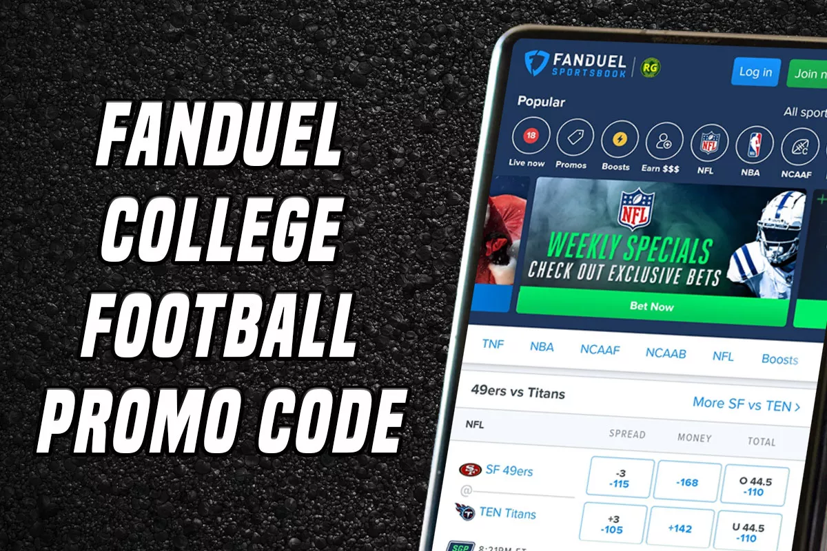 Score the best FanDuel promo code for college football kickoff