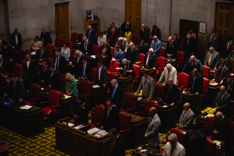 Video shows Tennessee House in chaos 