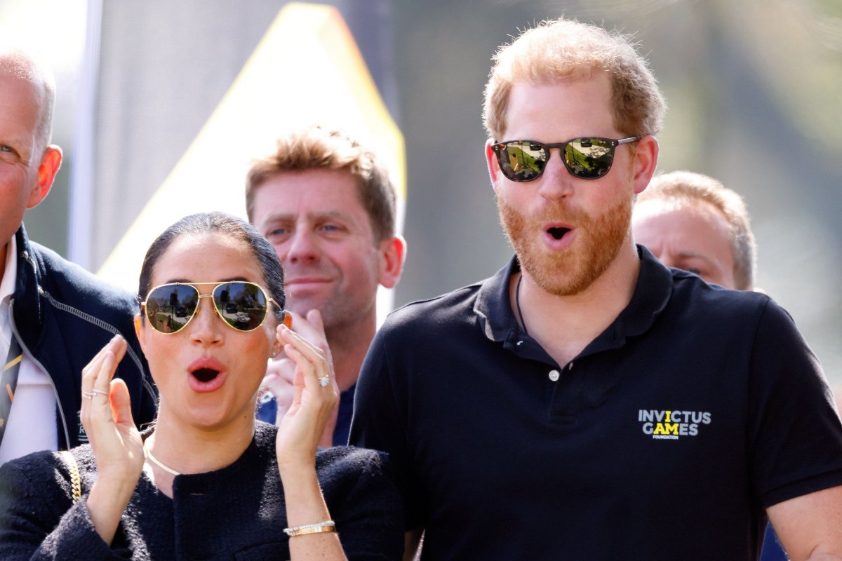 Prince Harry and Meghan Watch Invictus Games