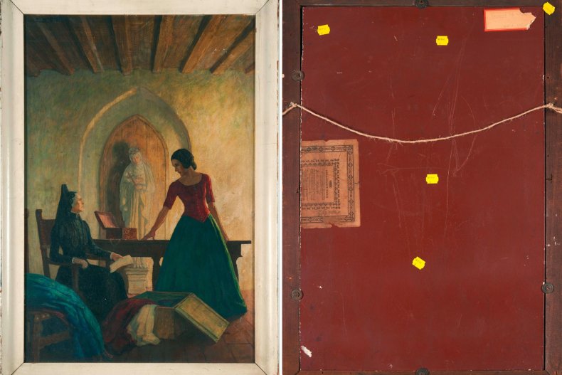 Newell Convers Wyeth's painting 'Ramona'