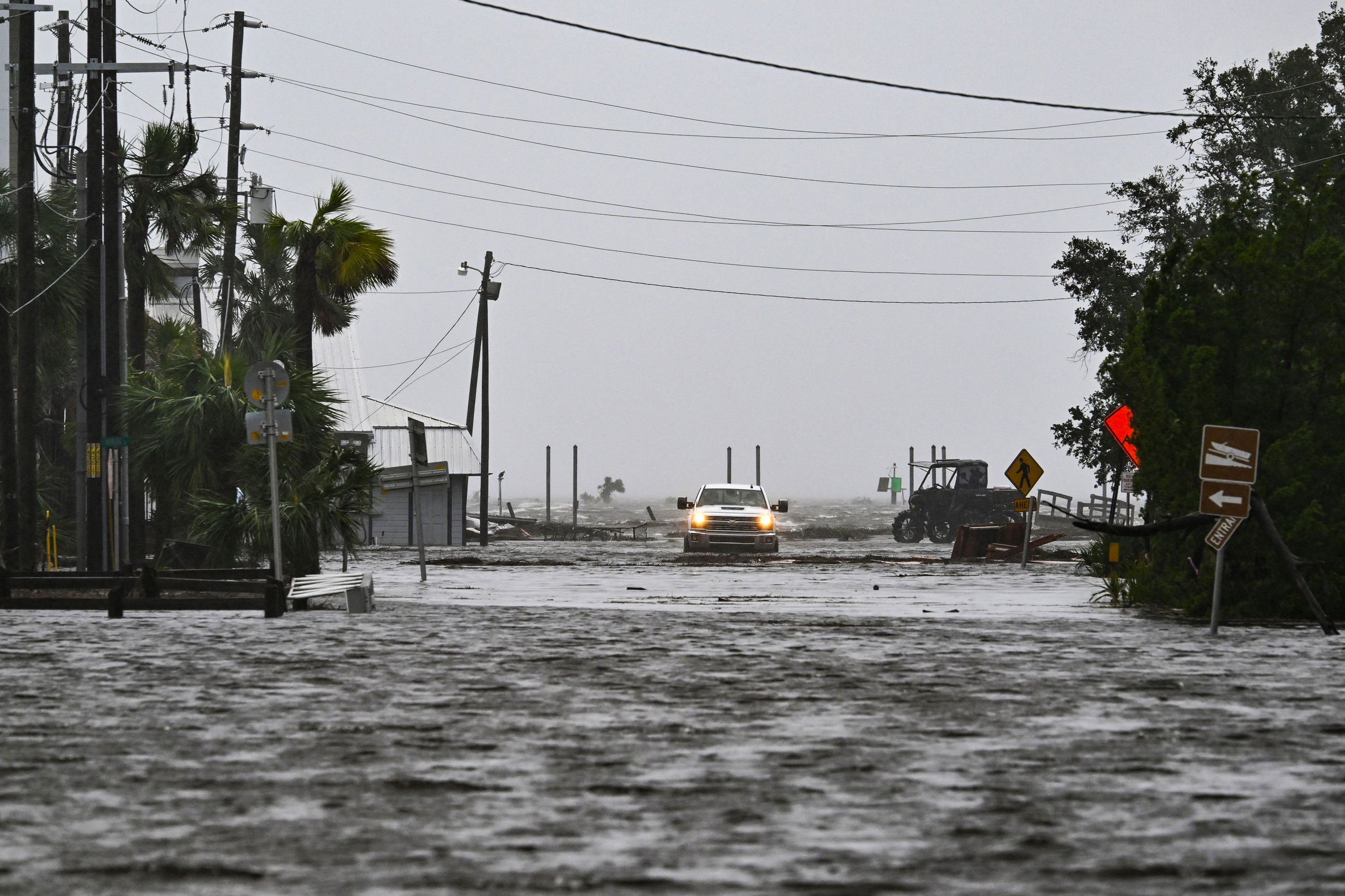 Hurricane Idalia Video Shows Storm Surge Wash Away Florida Home