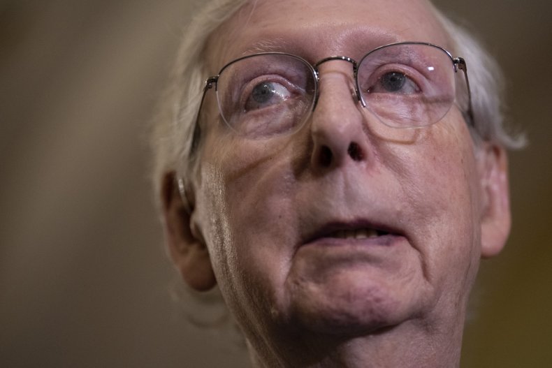 Senate Minority Leader Mitch McConnell