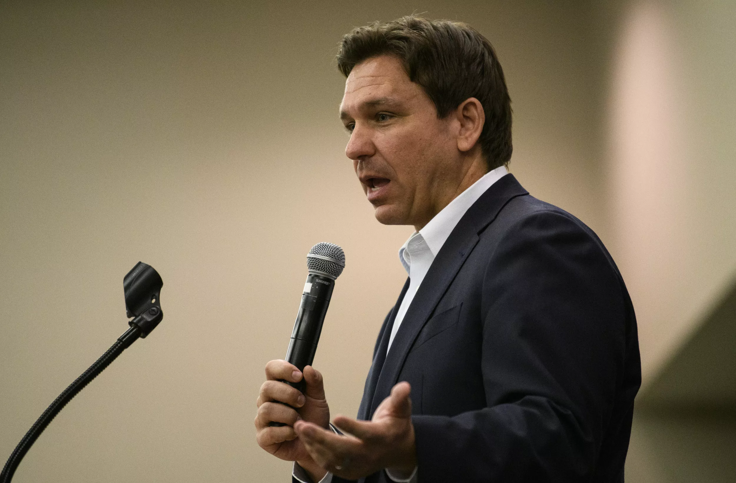 Ron DeSantis sparks fury with you loot we shoot hurricane warning