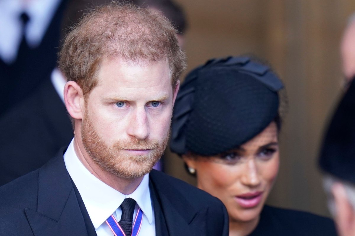 Prince Harry, Meghan at Queen Procession