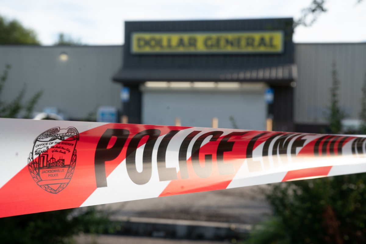 Jacksonville shooting police tape