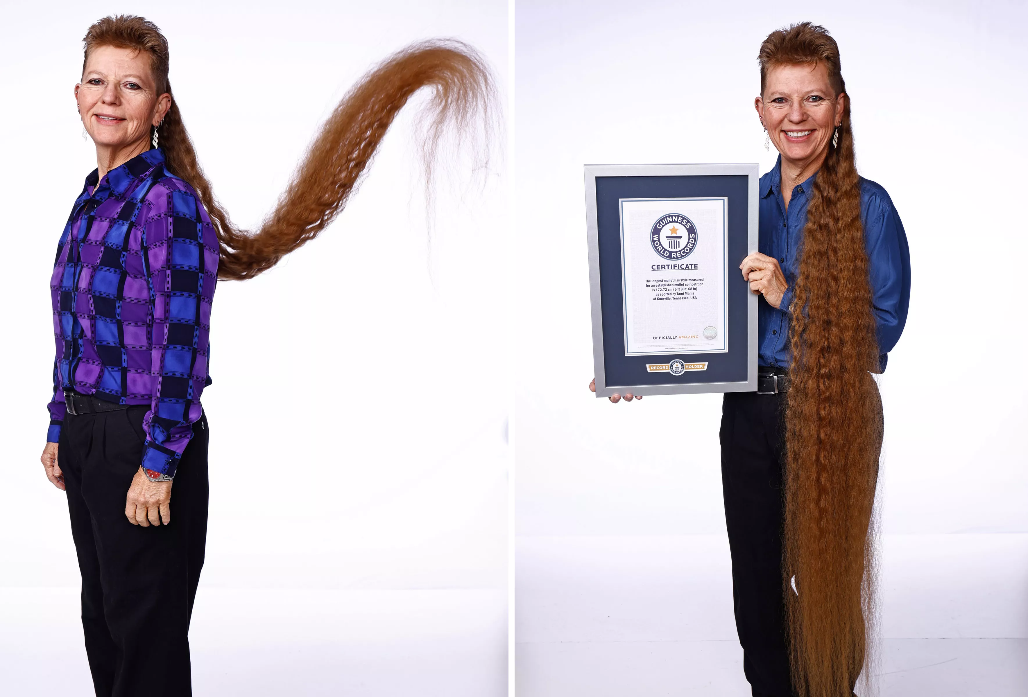Tennessee Woman Sets World Record With Mullet Taller Than Tom Cruise - Vimarsana News