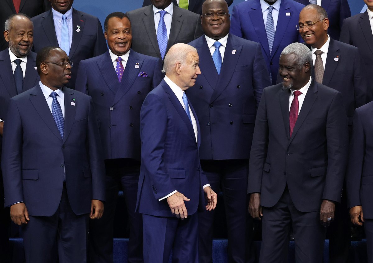 Joe, Biden, at, US, Africa, Leaders, Summit