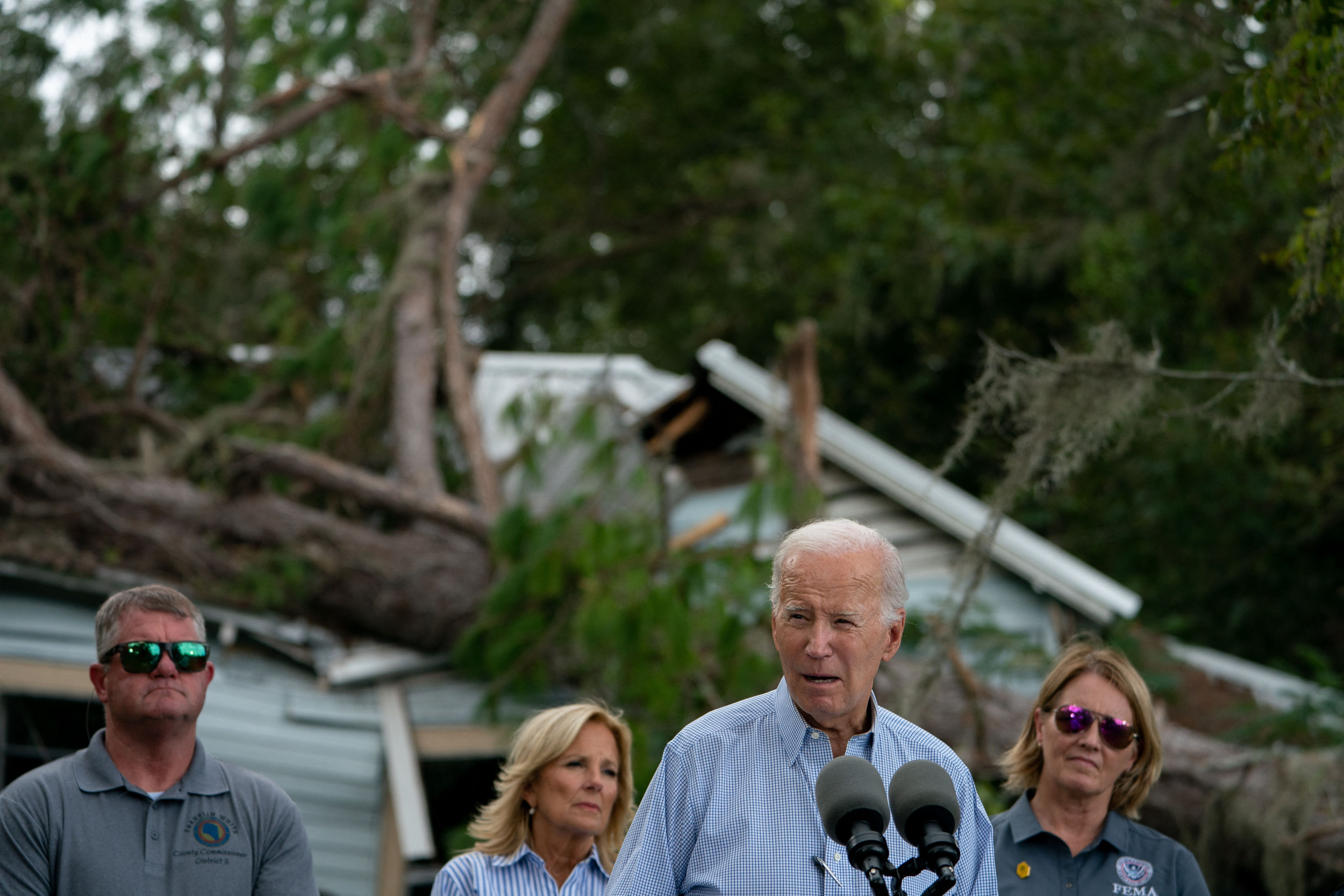 Ron DeSantis Sparks Backlash After Joe Biden Hurricane Snub