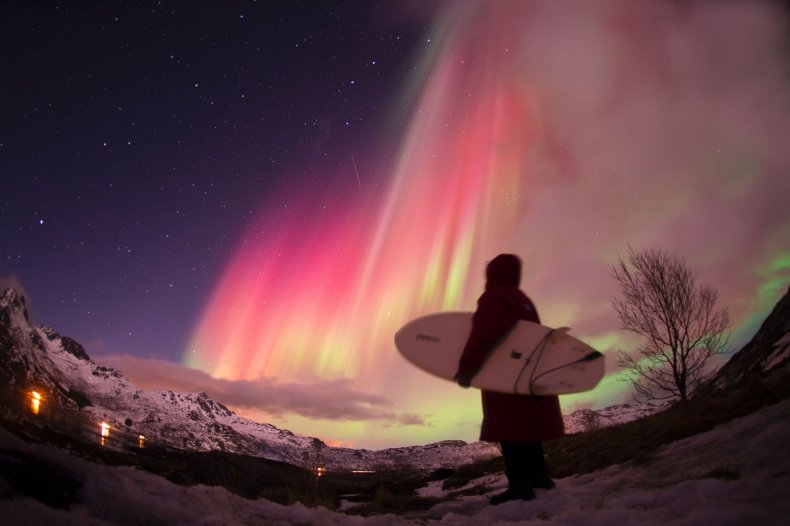 red aurora