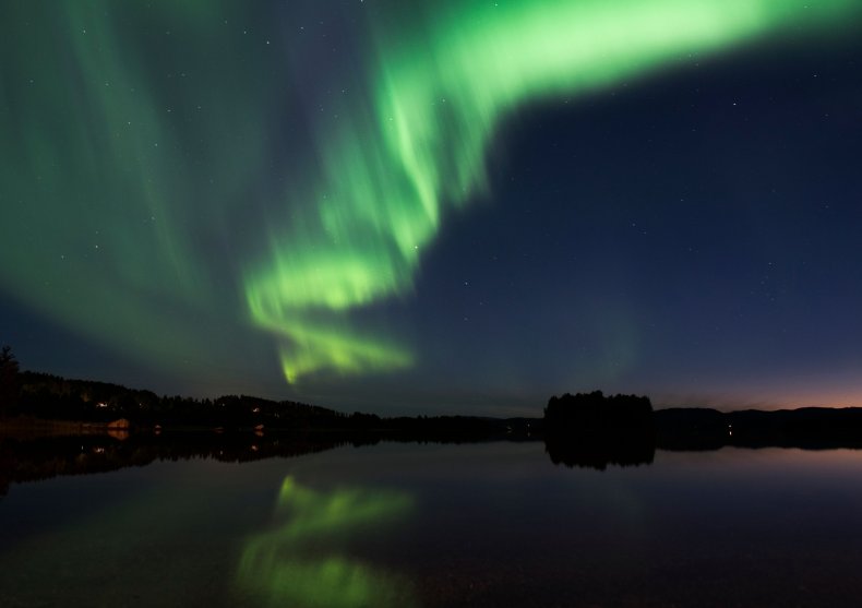 northern lights sweden