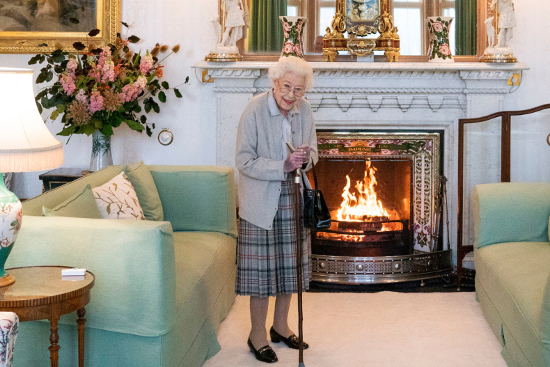 Queen Elizabeth II at Balmoral Castle