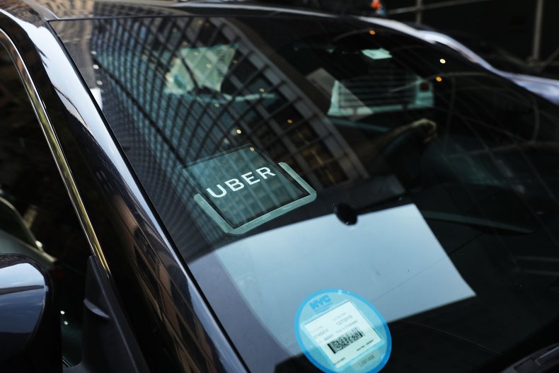 Uber car