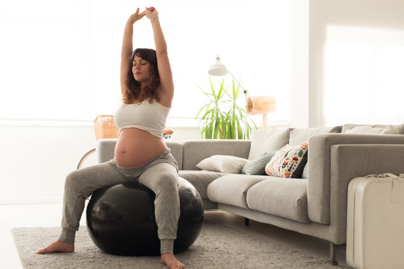 pregnant woman