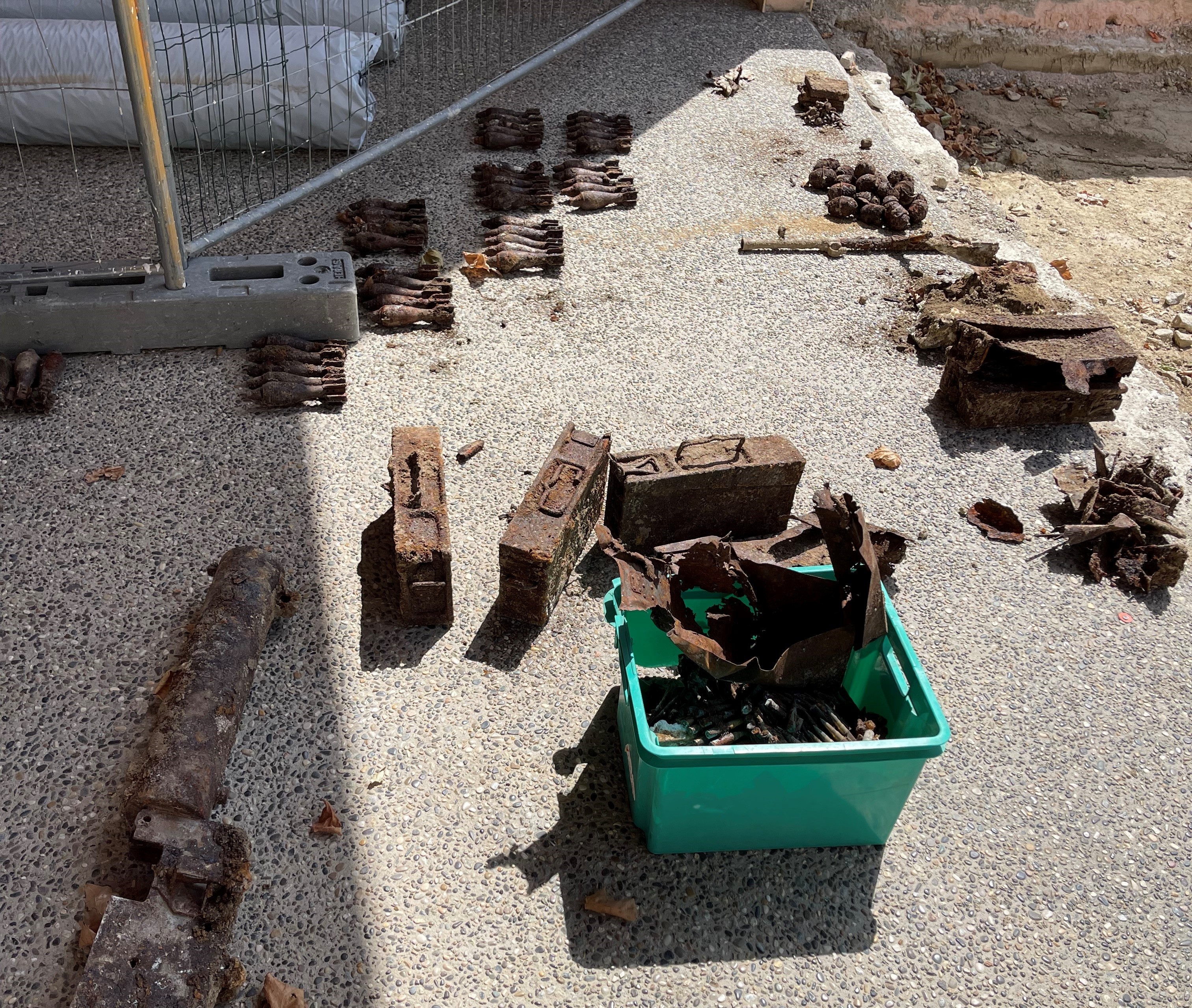Over 200 WWII Mortar Shells Discovered Under School Sandpit
