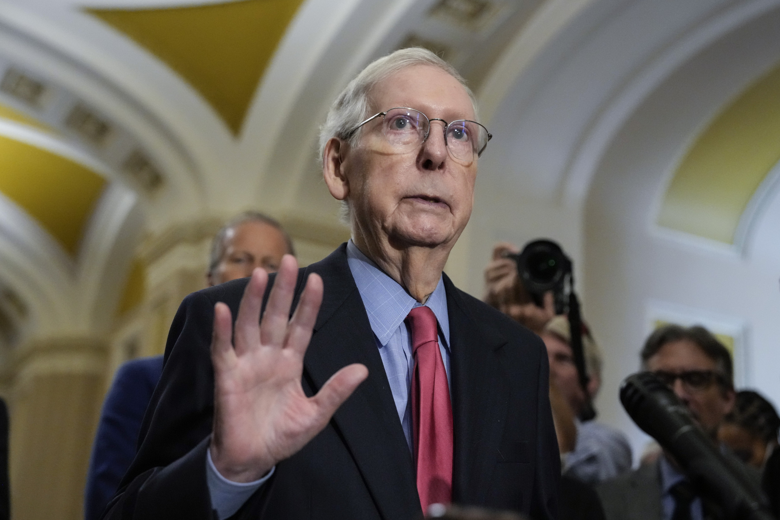 Mitch Mcconnell Draws Unlikely Support As Republicans Turn Against Him Newsweek