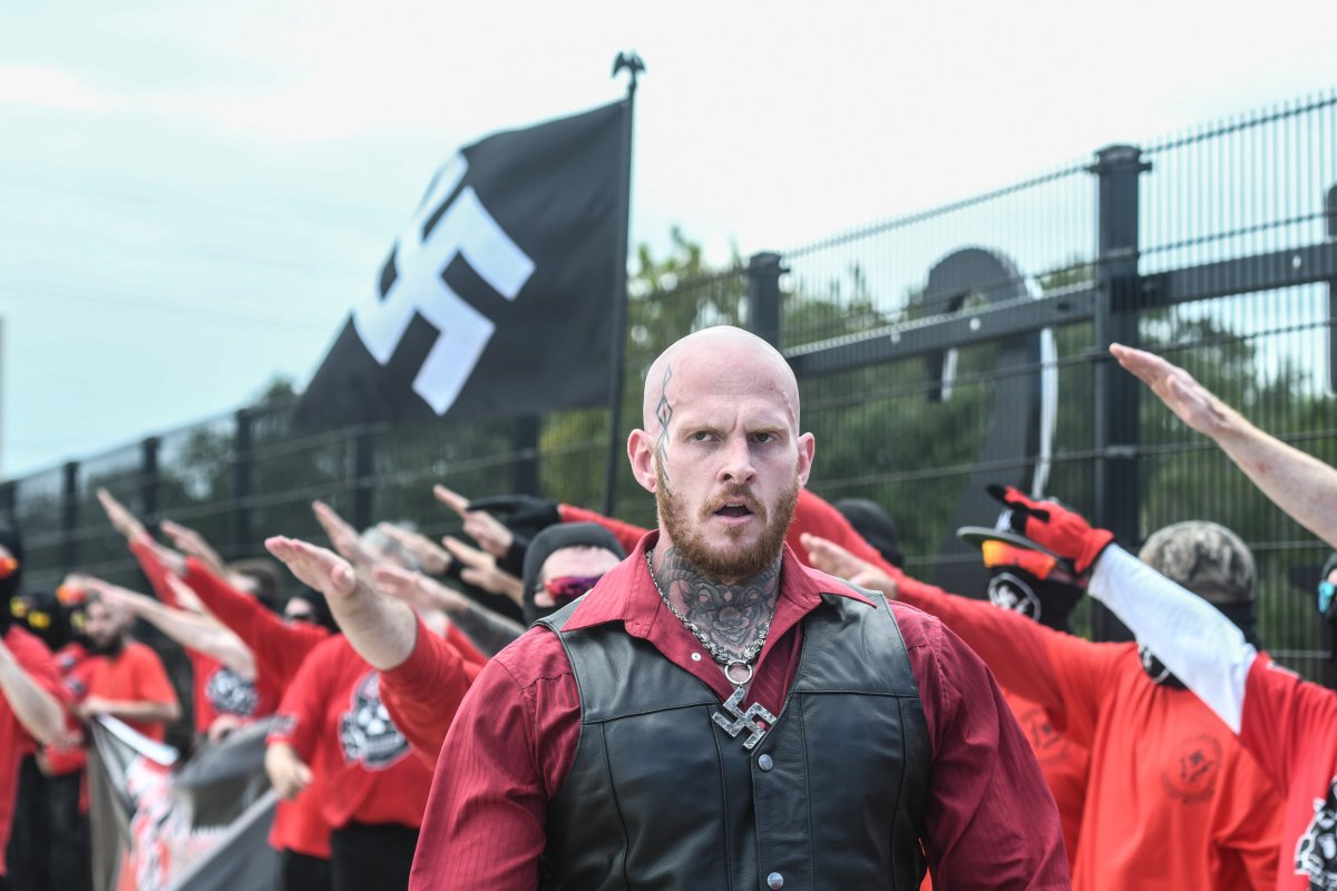 Neo-Nazis protest in Florida 
