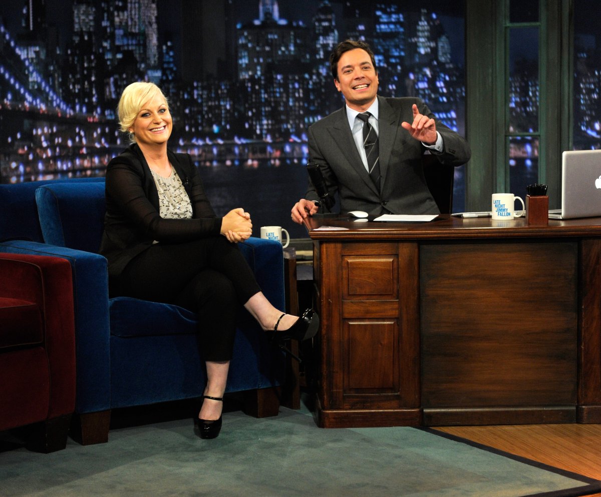 amy poehler and jimmy fallon