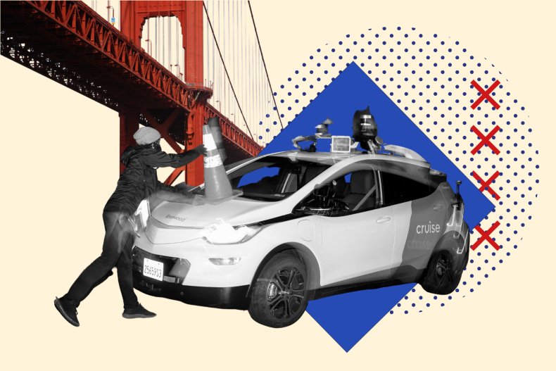 San Francisco robot taxi
