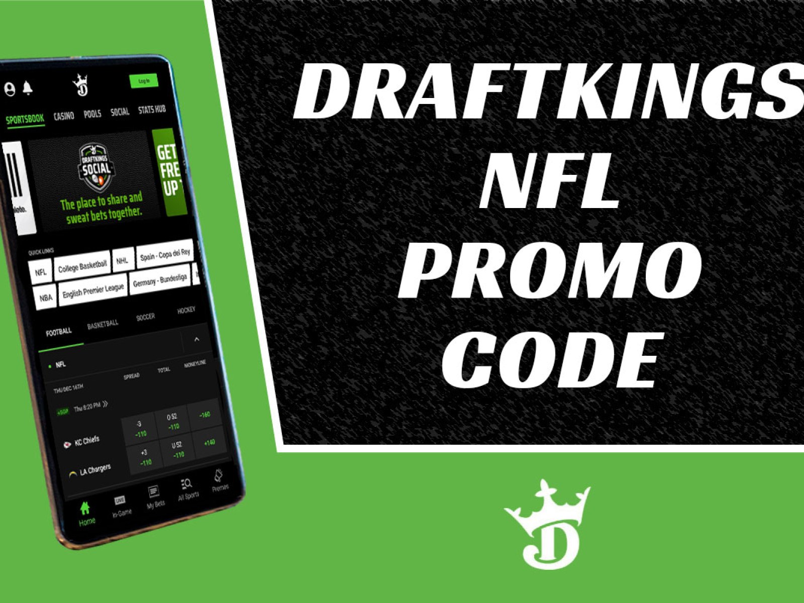 DraftKings NFL Promo Code: Grab $200 Bonus for Sunday Games