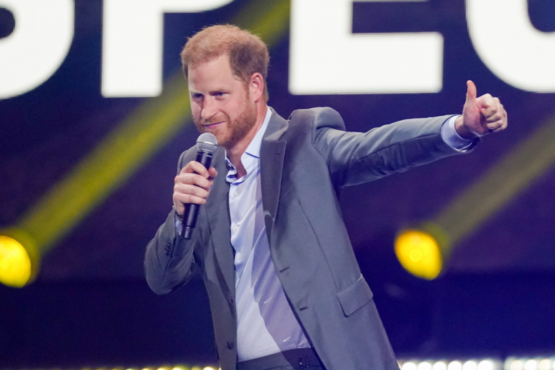Prince Harry Invictus Games 2023