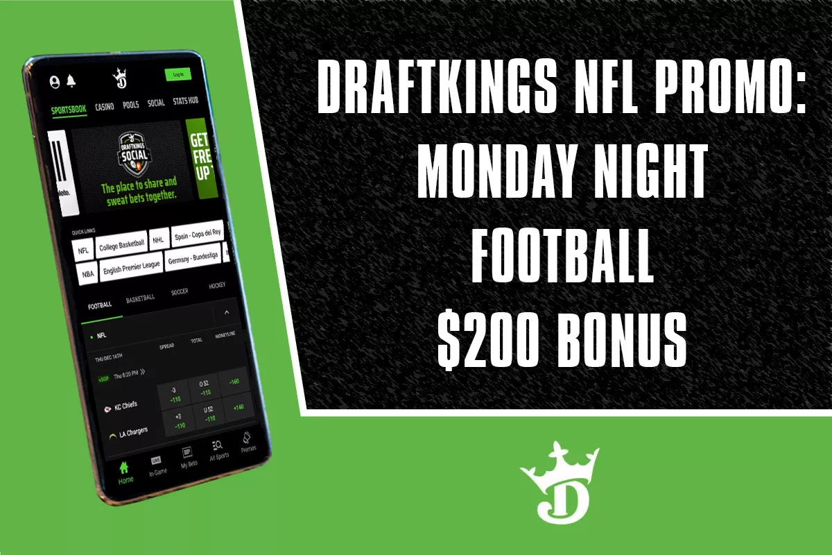 DraftKings promo code for Monday Night Football scores $200 bonus for  Bills-Jets