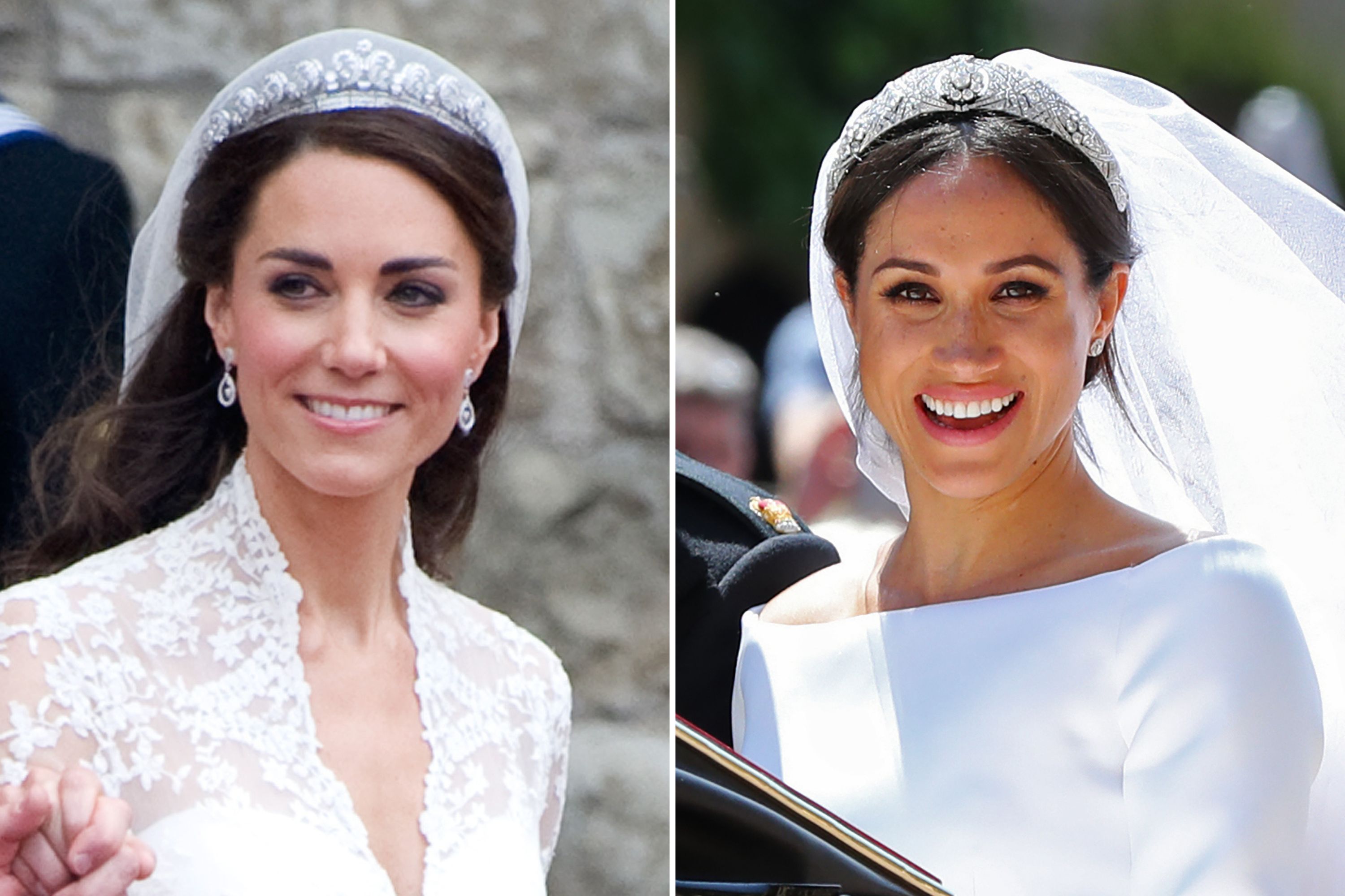 Kate Middleton and Meghan Markle's Wedding Day Arrivals Compared by Fans
