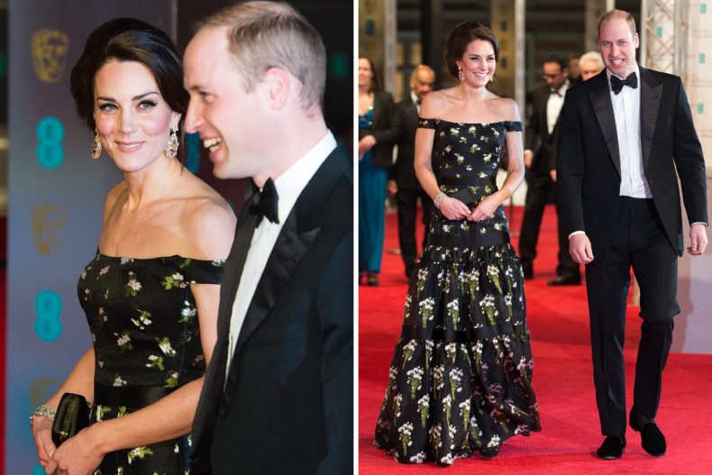 Kate Middleton Alexander McQueen at the 2017 BAFTAs