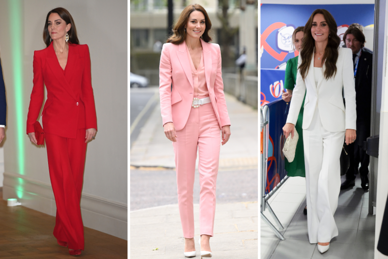Kate Middleton Alexander McQueen Pant Suits