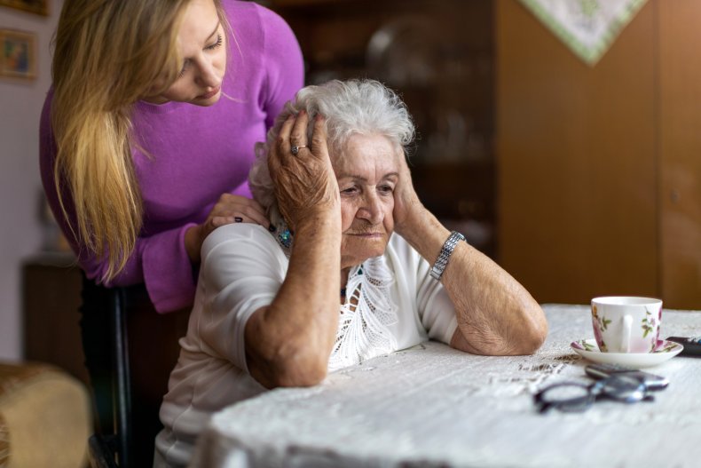 elderly woman
