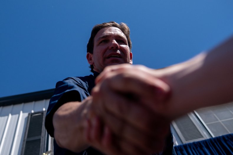 Ron DeSantis in Iowa
