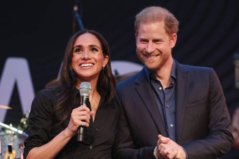 Meghan Markle and Prince Harry at Invictus