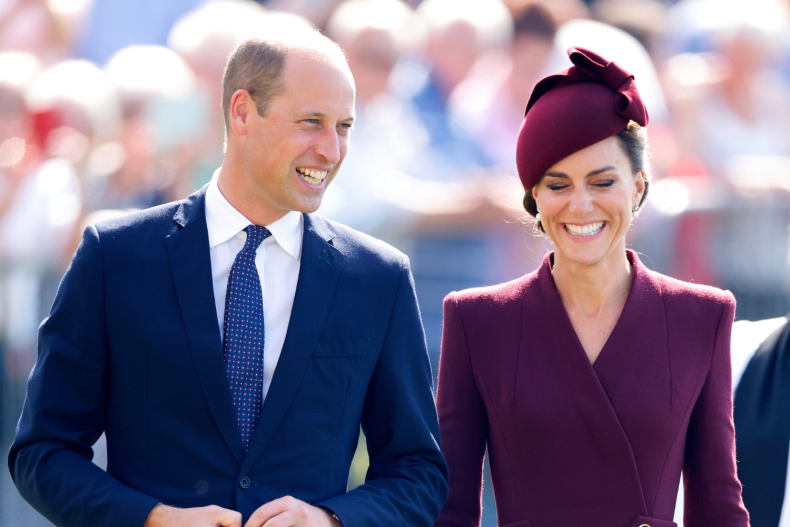 Prince William and Kate Middleton in Wales