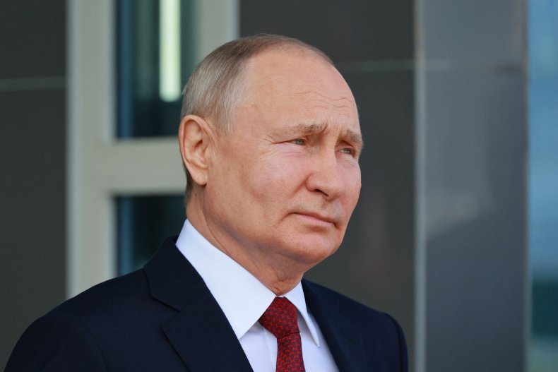 Vladimir Putin in Russia's Amur region 