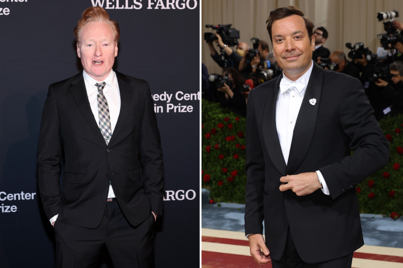 conan o'brien and jimmy fallon