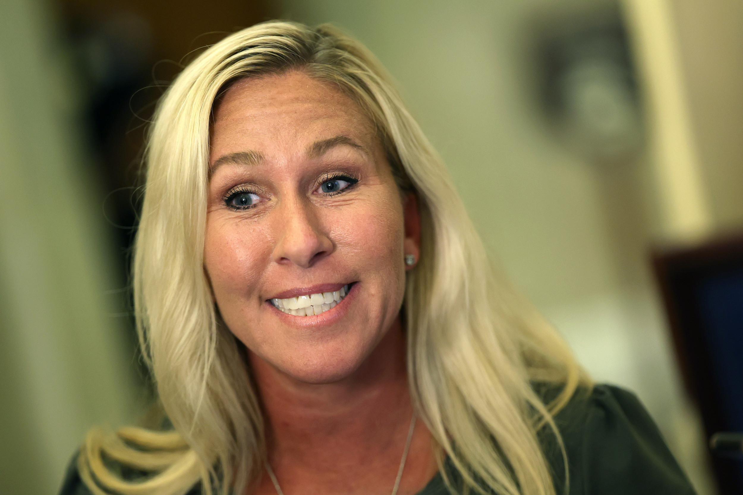 Marjorie Taylor Greene Wants to Cut Pay of Biden 'Henchman' to Just $1