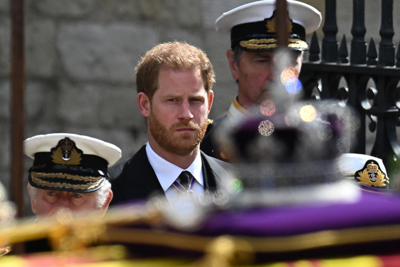 Prince Harry Attends Queen's State Funeral