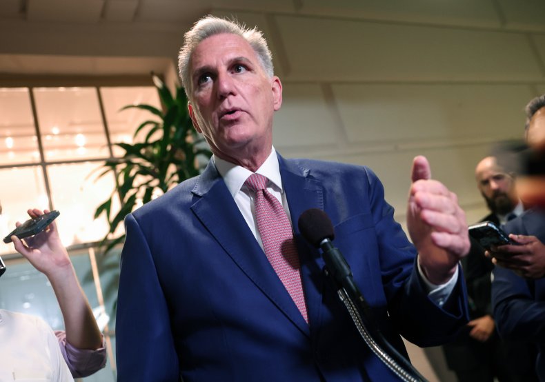 Kevin McCarthy Speaker House Vacate