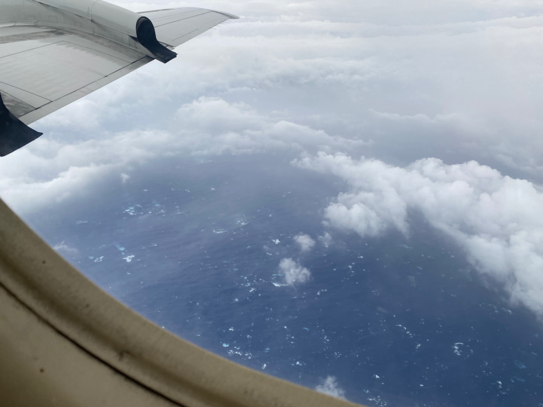 Scientist describes flying through Hurricane Lee