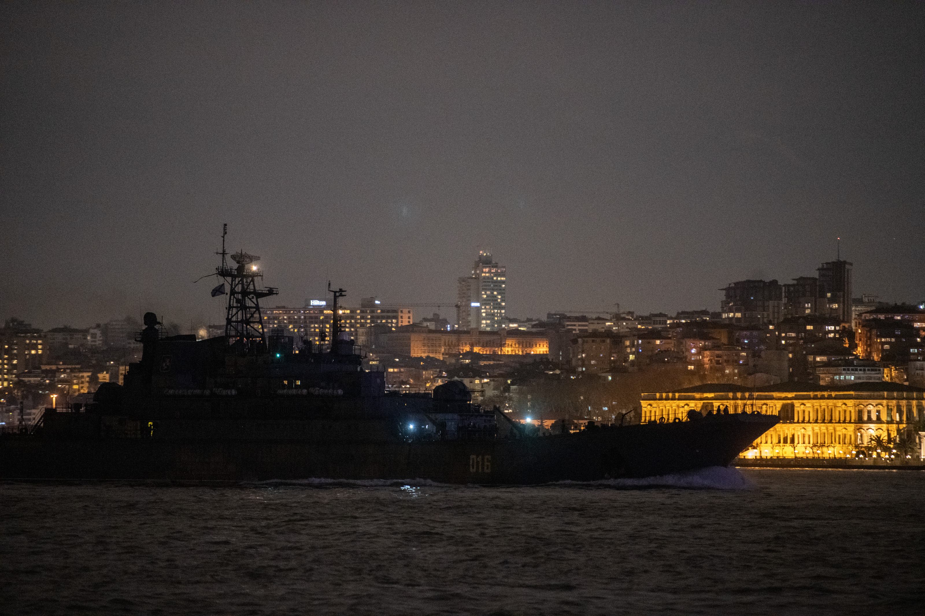 Video Reveals Russian 'Minsk' Landing Ship Damage After Crimea Strike