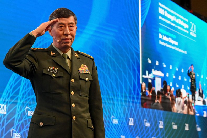 Defence minister Li Shangfu
