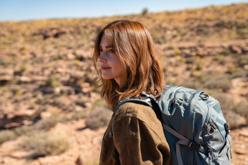 Jenna Coleman as Liv in "Wilderness."