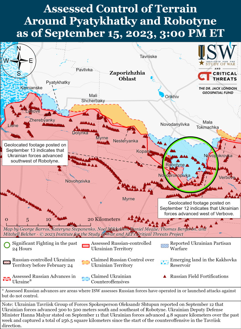Institute for the Study of war maps