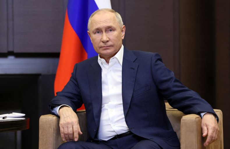 Vladimir Putin in Sochi 